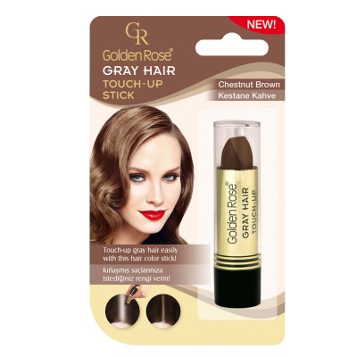 GOLDEN ROSE Gray Hair Touch-Up Stick 07 Chestnut Brown 5.2g